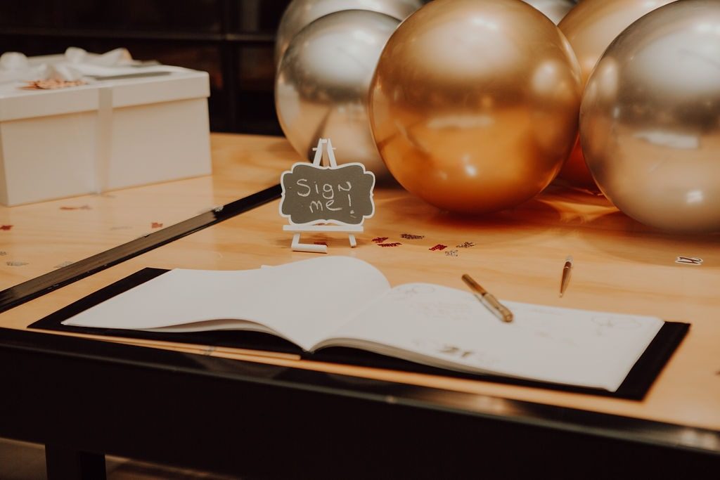 Birthday Venues in Melbourne - Guest Book